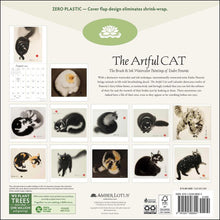 Load image into Gallery viewer, Amber Lotus The Artful Cat 12x12 2026 Wall Calendar