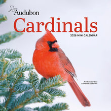 Load image into Gallery viewer, Workman Audubon Cardinals 2026 Mini Calendar