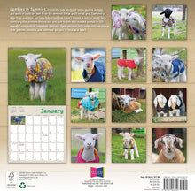Load image into Gallery viewer, Sellers Publishing Lambies in Jammies 2026 12 x 12 Wall Calendar