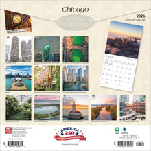 Load image into Gallery viewer, Browntrout Chicago 2026 12 x 12 Wall Calendar