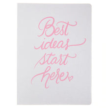 Load image into Gallery viewer, Graphique Pearlized Ideas 7 x 9 Vegan Leather Journal