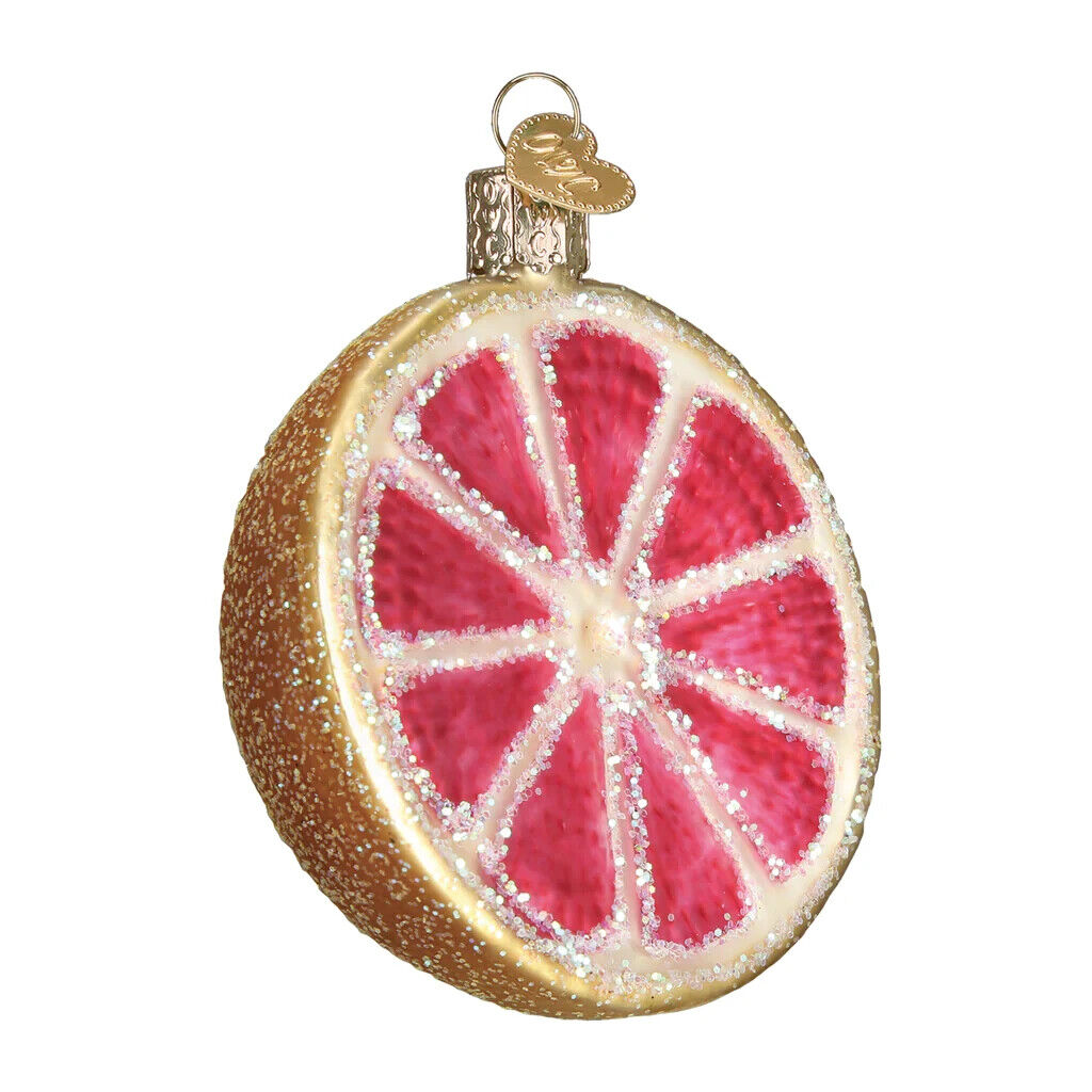 Old World Christmas Grapefruit Ornament