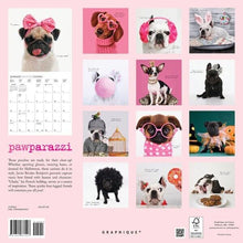 Load image into Gallery viewer, Graphique Pawparazzi 2025 12 x 12 Wall Calendar
