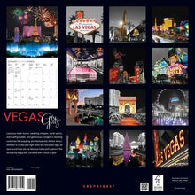 Load image into Gallery viewer, Graphique Vegas Glitz 2025 12 x 12 Wall Calendar