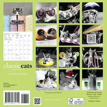Load image into Gallery viewer, Graphique Classic Cats 2025 7 x 7 Mini Calendar