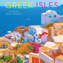 Load image into Gallery viewer, Graphique Greek Isles 2025 7 x 7 Mini Calendar