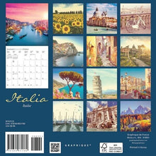 Load image into Gallery viewer, Graphique Italia 2025 7 x 7 Mini Calendar