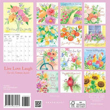 Load image into Gallery viewer, Graphique Live, Laugh, Love 2025 7 x 7 Mini Calendar