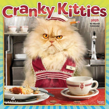 Load image into Gallery viewer, Browntrout Avanti Cranky Kitties OFFICIAL 2025 12 x 12 Wall Calendar