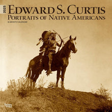 Load image into Gallery viewer, Browntrout Edward S. Curtis Portraits of Native Ame 2025 12 x 12 Wall Calendar