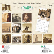 Load image into Gallery viewer, Browntrout Edward S. Curtis Portraits of Native Ame 2025 12 x 12 Wall Calendar