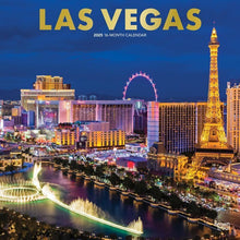 Load image into Gallery viewer, Browntrout Las Vegas 2025 12 x 12 Wall Calendar