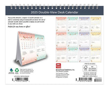Load image into Gallery viewer, Browntrout Beaches 2025 Double-View Easel Desk Calendar