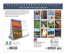 Load image into Gallery viewer, Browntrout National Parks 2025 Double-View Easel Desk Calendar