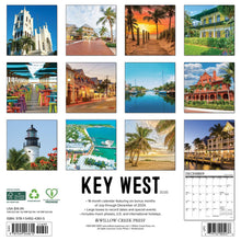 Load image into Gallery viewer, Willow Creek Key West 2025 12 x 12 Wall Calendar