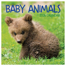 Load image into Gallery viewer, TF Publishing Baby Animals 2026 Mini Calendar