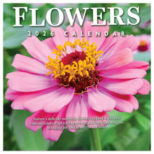 Load image into Gallery viewer, TF Publishing Flowers 2026 Mini Calendar