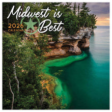 Load image into Gallery viewer, TF Publishing Midwest Is Best 2026 Mini Calendar