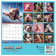 Load image into Gallery viewer, TF Publishing Playful Pigs 2026 Mini Calendar