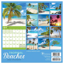 Load image into Gallery viewer, TF Publishing Tropical Beaches 2026 Mini Calendar