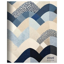 Load image into Gallery viewer, TF Publishing Quilted Curves 2026 Medium Monthly Planner