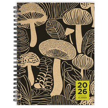 Load image into Gallery viewer, TF Publishing Mushroom 2026 Medium Weekly Monthly Planner