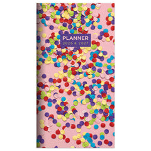 Load image into Gallery viewer, TF Publishing Confetti Party 2026-2027 Small Monthly Pocket Planner