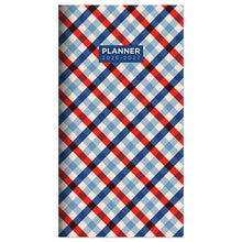 Load image into Gallery viewer, TF Publishing Patriotic Plaid 2026-2027 Small Monthly Pocket Planner