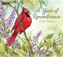 Load image into Gallery viewer, Lang A Year of Remembrance 2026 Wall Calendar