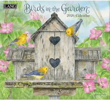 Load image into Gallery viewer, Lang Birds in the Garden 2026 Wall Calendar