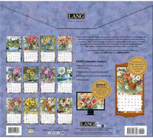 Load image into Gallery viewer, Lang Gallery Florals 2026 Wall Calendar