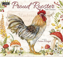 Load image into Gallery viewer, Lang Proud Rooster 2026 Wall Calendar