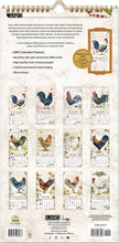 Load image into Gallery viewer, Lang Proud Rooster 2026 Vertical Wall Calendar