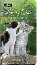 Load image into Gallery viewer, Lang Love Of Cats 2026 2-Year Pocket Planner