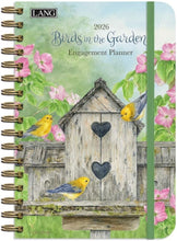 Load image into Gallery viewer, Lang Birds in the Garden 2026 Spiral Engagement Planner
