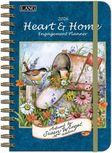 Load image into Gallery viewer, Lang Heart and Home 2026 Spiral Engagement Planner