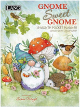 Load image into Gallery viewer, Lang Gnome Sweet Gnome 2026 Monthly Pocket Planner