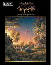 Load image into Gallery viewer, Lang Terry Redlin 2026 Monthly Pocket Planner