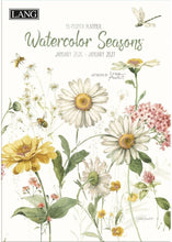 Load image into Gallery viewer, Lang Watercolor Seasons 2026 Monthly Planner