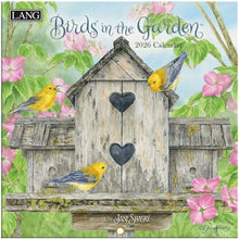 Load image into Gallery viewer, Lang Birds In The Garden 2026 Mini Wall Calendar