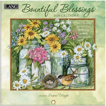 Load image into Gallery viewer, Lang Bountiful Blessings 2026 Mini Wall Calendar