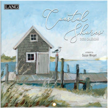 Load image into Gallery viewer, Lang Coastal Shores 2026 Mini Wall Calendar
