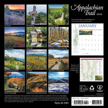 Load image into Gallery viewer, Willow Creek Appalachian Trail 2026 12" x 12" Wall Calendar