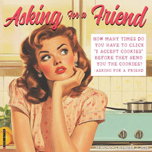 Load image into Gallery viewer, Willow Creek Asking for a Friend 2026 12" x 12" Wall Calendar