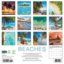 Load image into Gallery viewer, Willow Creek Beaches 2026 12" x 12" Wall Calendar