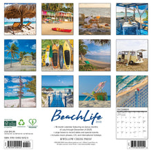 Load image into Gallery viewer, Willow Creek BeachLife 2026 12" x 12" Wall Calendar