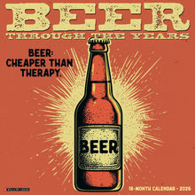 Load image into Gallery viewer, Willow Creek Beer—Through the Years 2026 12" x 12" Wall Calendar