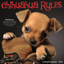 Load image into Gallery viewer, Willow Creek Chihuahua Rules 2026 12" x 12" Wall Calendar
