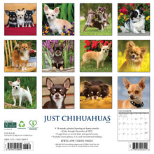 Load image into Gallery viewer, Willow Creek Chihuahuas 2026 12" x 12" Wall Calendar