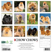 Load image into Gallery viewer, Willow Creek Chow Chows 2026 12" x 12" Wall Calendar